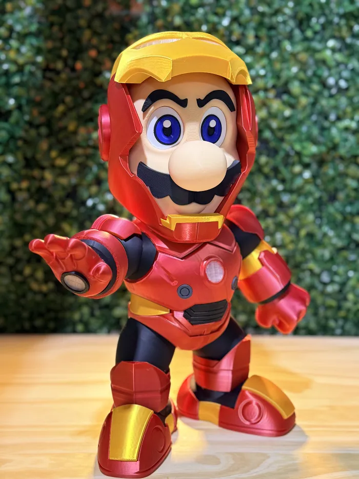 Iron mario!