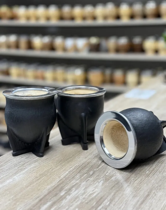 Mate camionero virola acero 