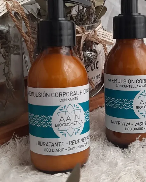 Crema emulsión corporal nutritiva 