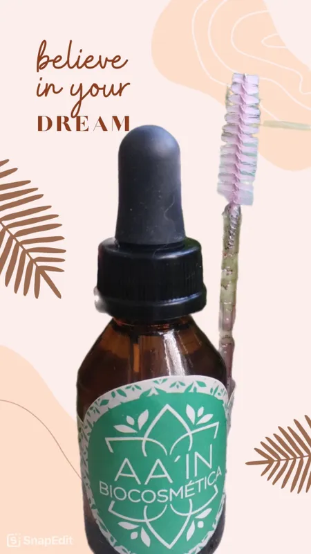 Aceite de ricino para pestañas y cejas