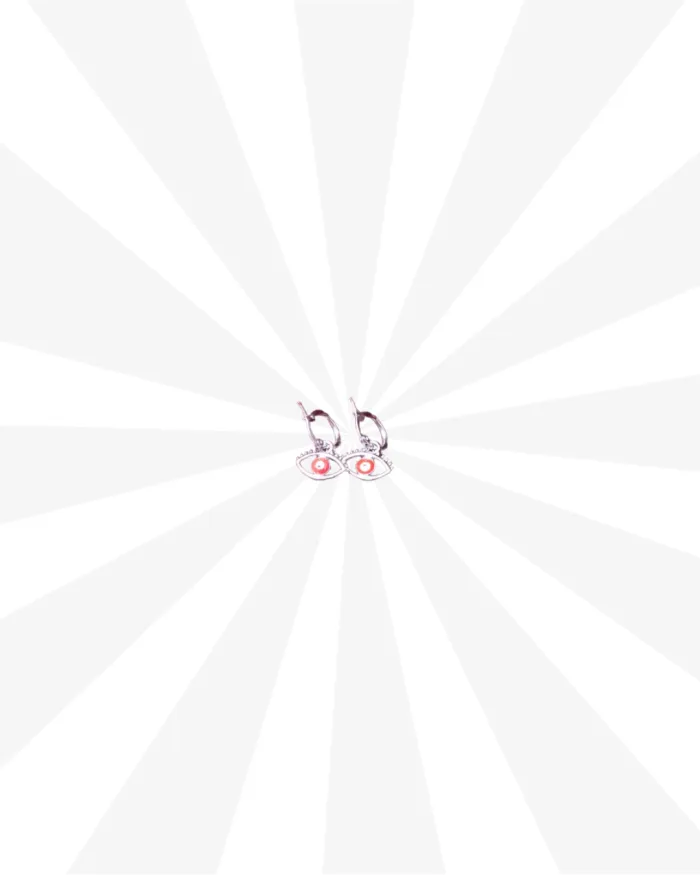 Aros colgantes con dije