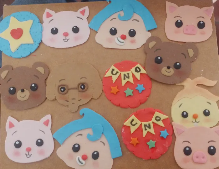 Tapitas para cupcakes, galletas, alfajores 