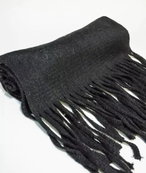 Mantón lanilla super soft plisada  4