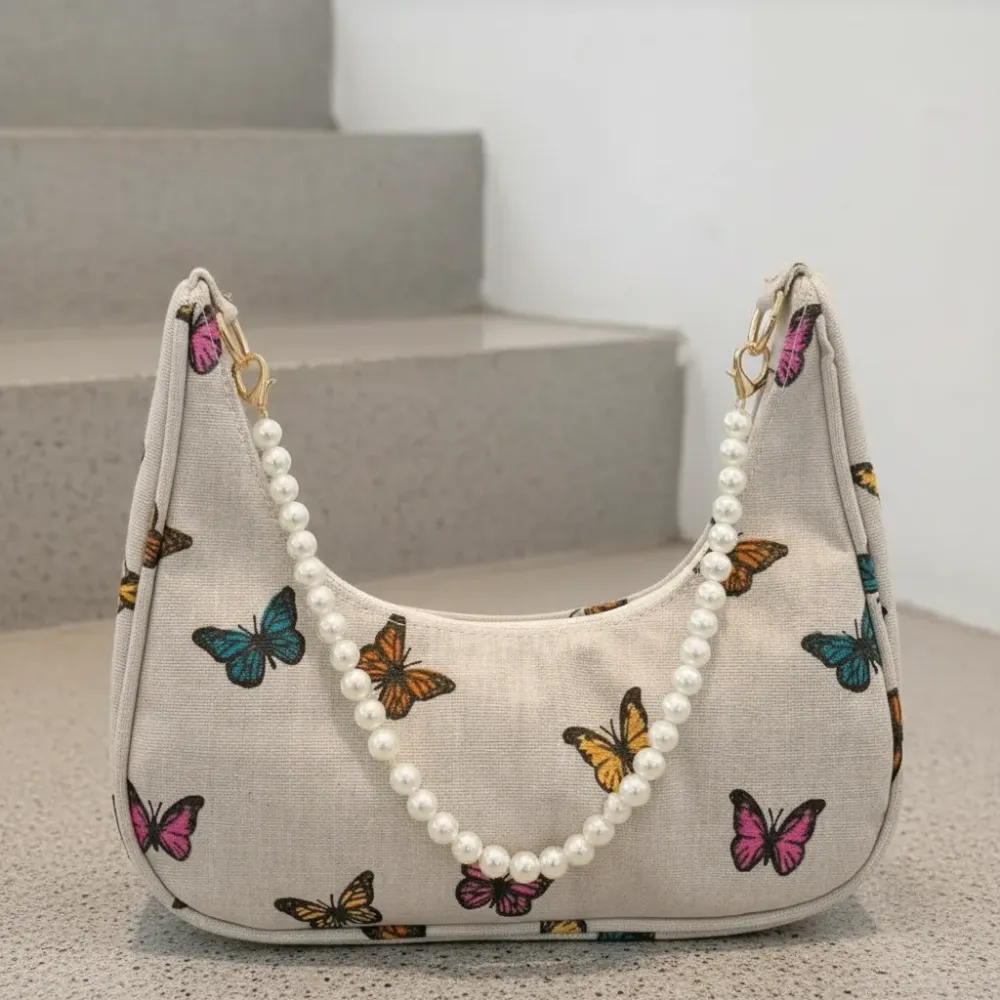 Butterfly Pearl Bag 🦋