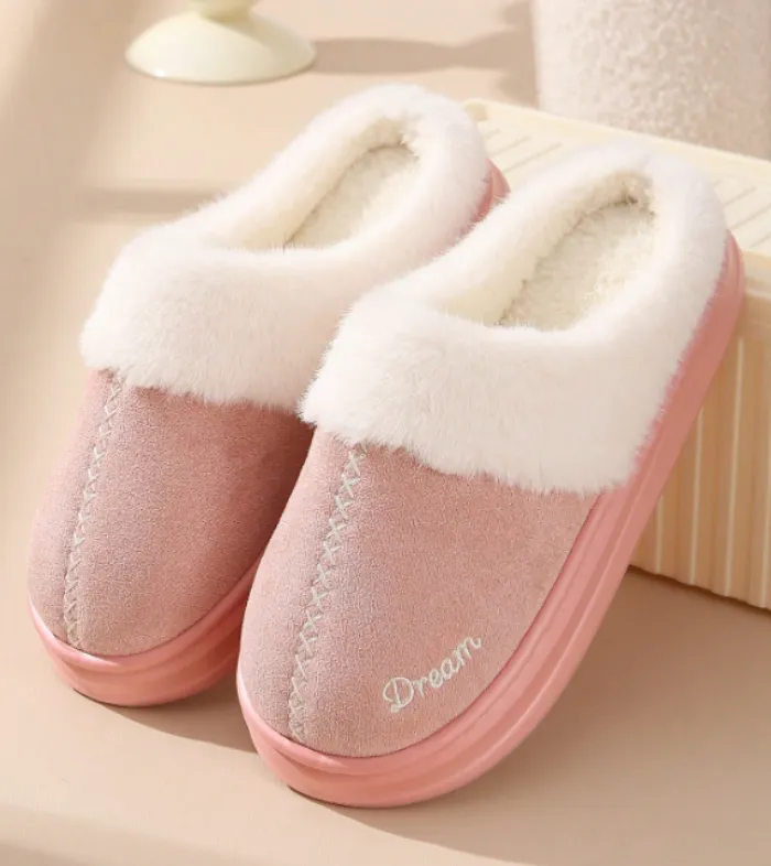 Pantuflas Dream Rosa Pastel con Interior Plush