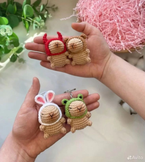 Llaveros Capibaras  2