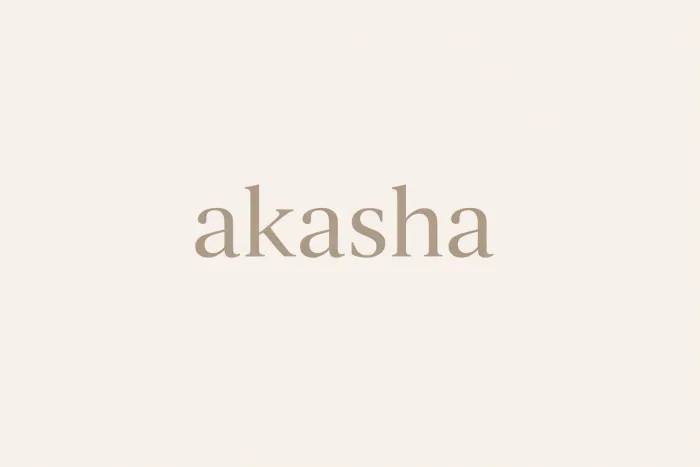 Logo de akasha.interiores