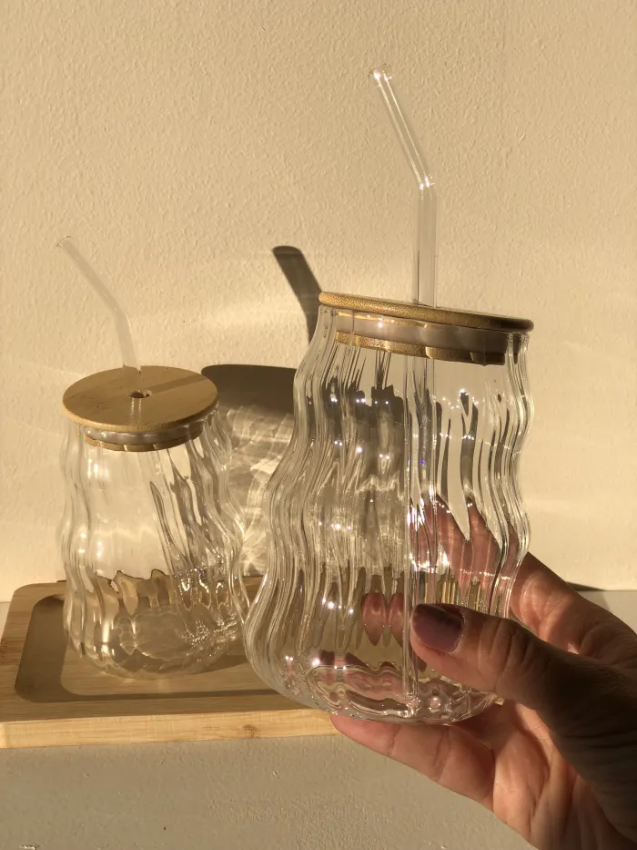 VASO TAPA BAMBOO PRISMA