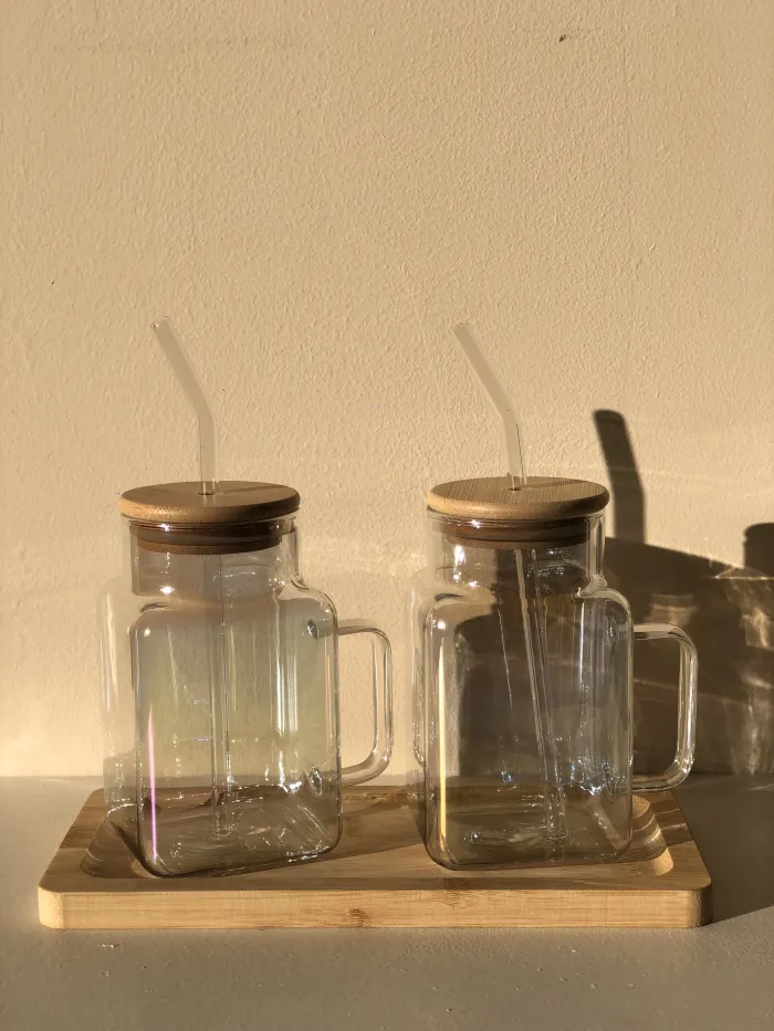 VASO TAPA BAMBOO TORNASOL HALO