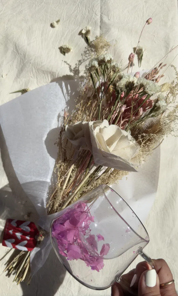 BOX AMOR II Taza chica + ramo mediano 2