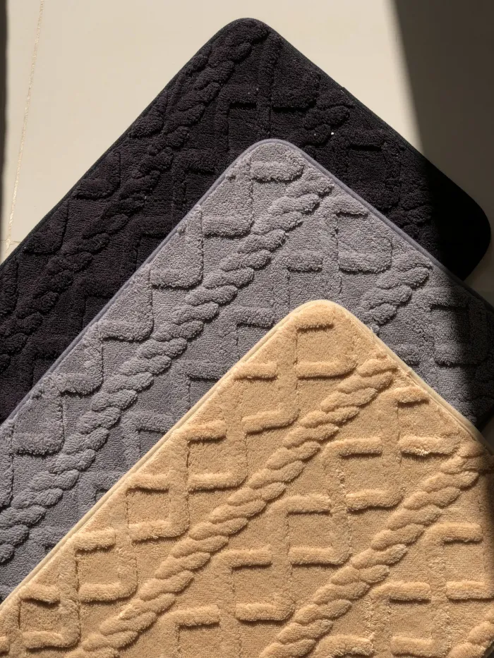 ALFOMBRA DE BAÑO TESSA GRIS