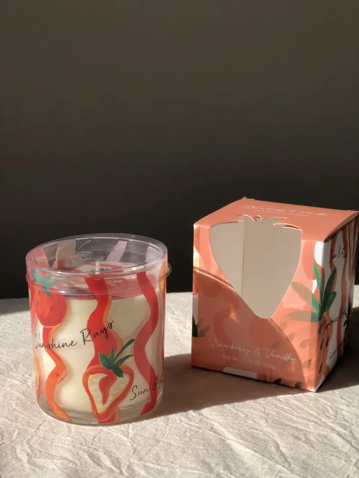 VELA FRUTILLA & VAINILLA