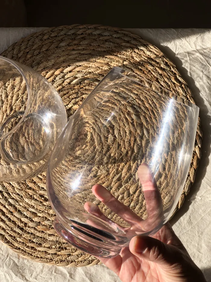 FLORERO DE VIDRIO BALI GOTA 2