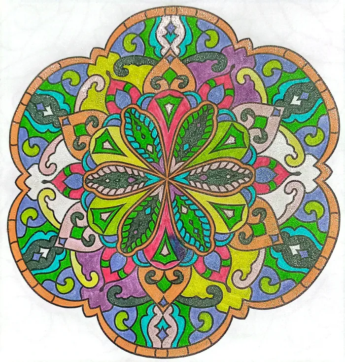 Pétalos de colores