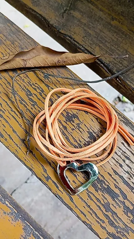 Lazos de gamuza (collar) 2