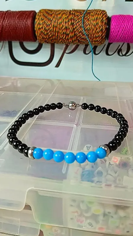 Pulsera hombre con cierre imán