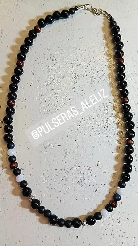 Collar hombre cuenta 2