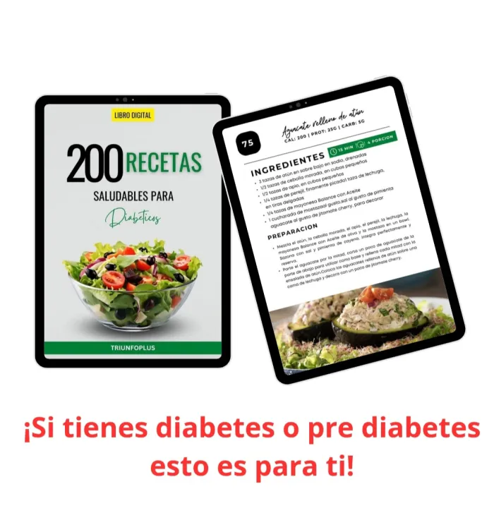 200 Recetas Saludables para Diabéticos 