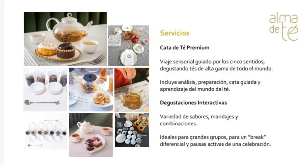 Nuestros Servicios de Té 1