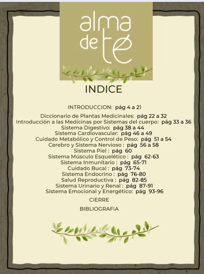 Manual de Recetas Tisanas, Blends y Elixires A2 2