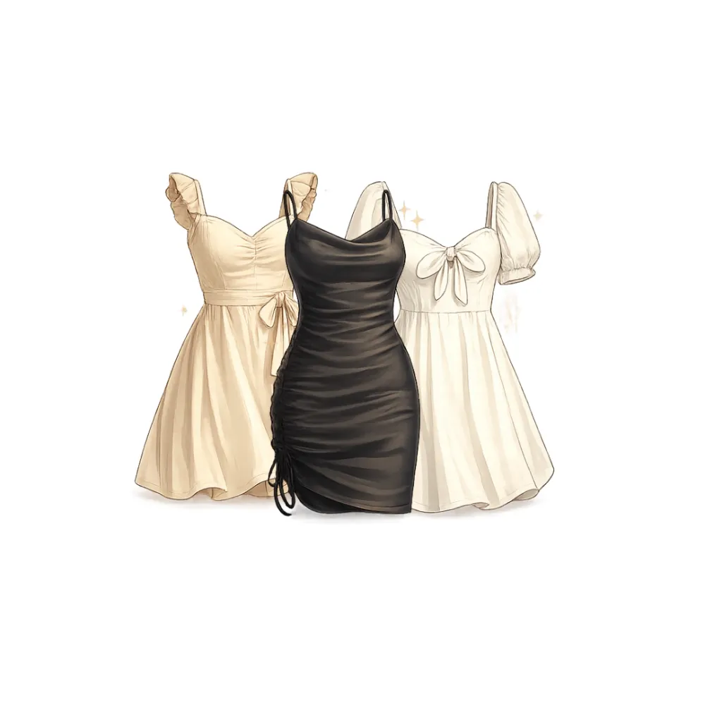 Vestidos, monos