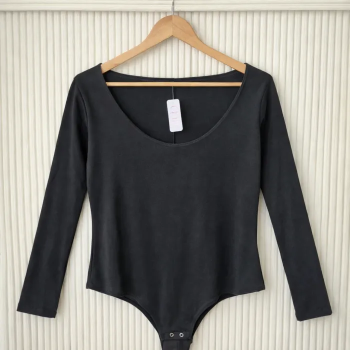 Body modal soft, manga larga