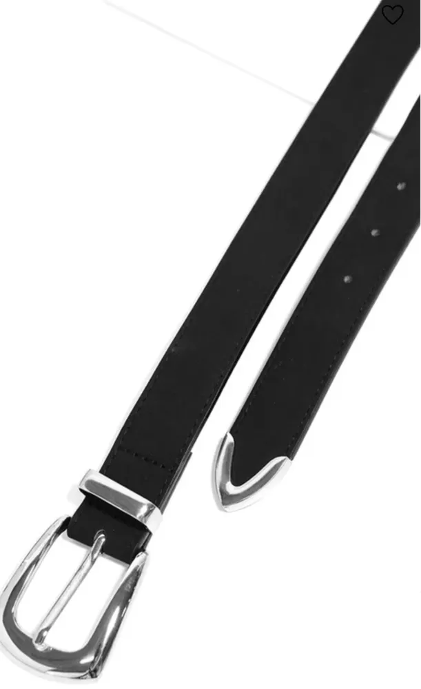 Cinto importado, cuero, hebilla metal 