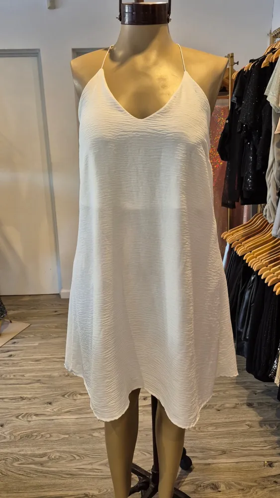 Vestido cey, espalda cruzada