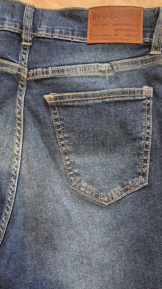 Jean Inquieta, skinny elastizado  2