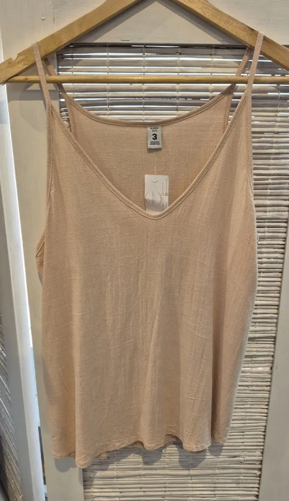 Musculosa lino spandex  2