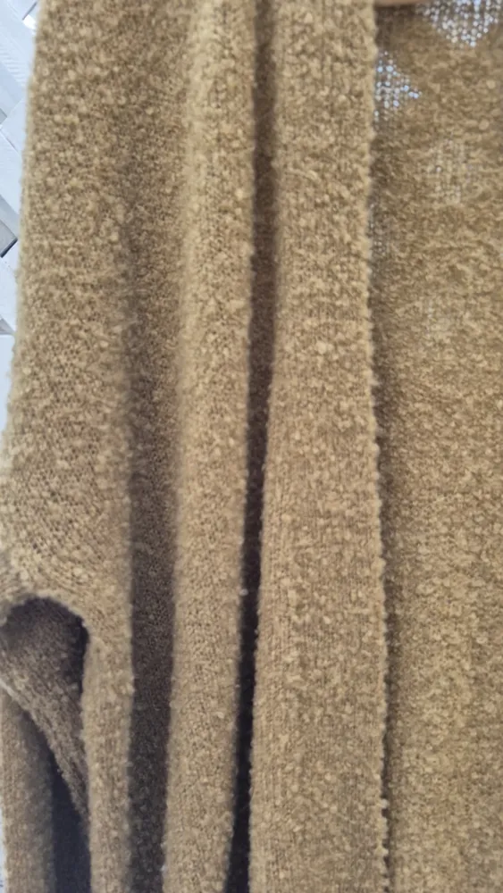 Saco Teddy, buclé, con bolsillos y tajos 2