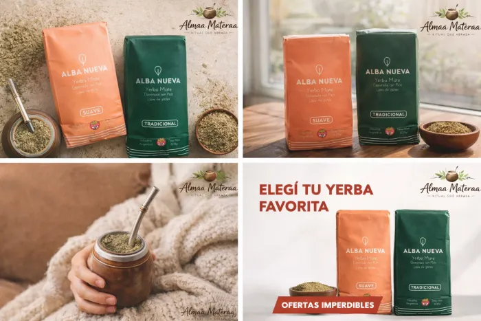 Yerba Alba Nueva x Pallet 100 unidades.