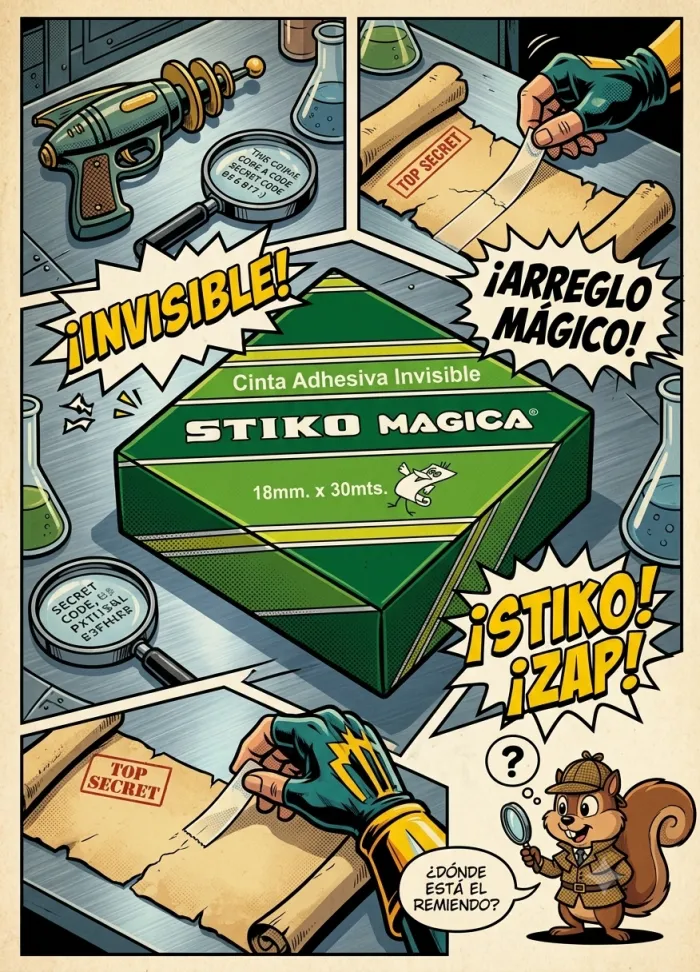 CINTA ADHESIVA MAGICA STIKO 18x30