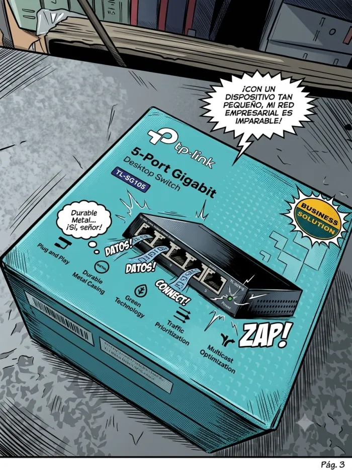 SWITCH DE ESCRITORIO TP-LINK 5 PUERTOS GIGABIT