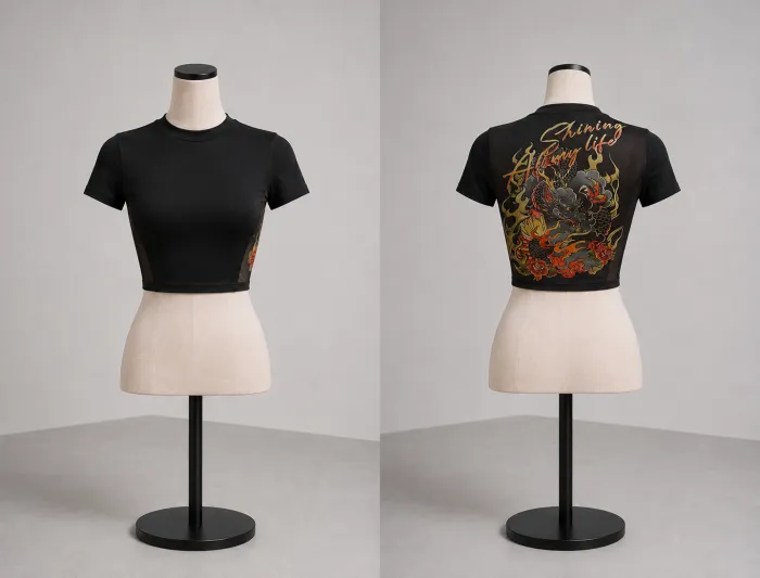 Camisa Corta Estampada 