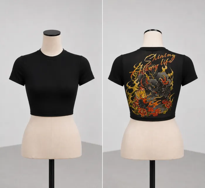 Camisa Corta Estampada 