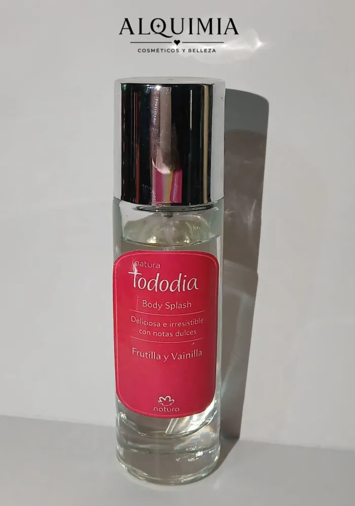 Body Splash Frutilla y Vainilla 