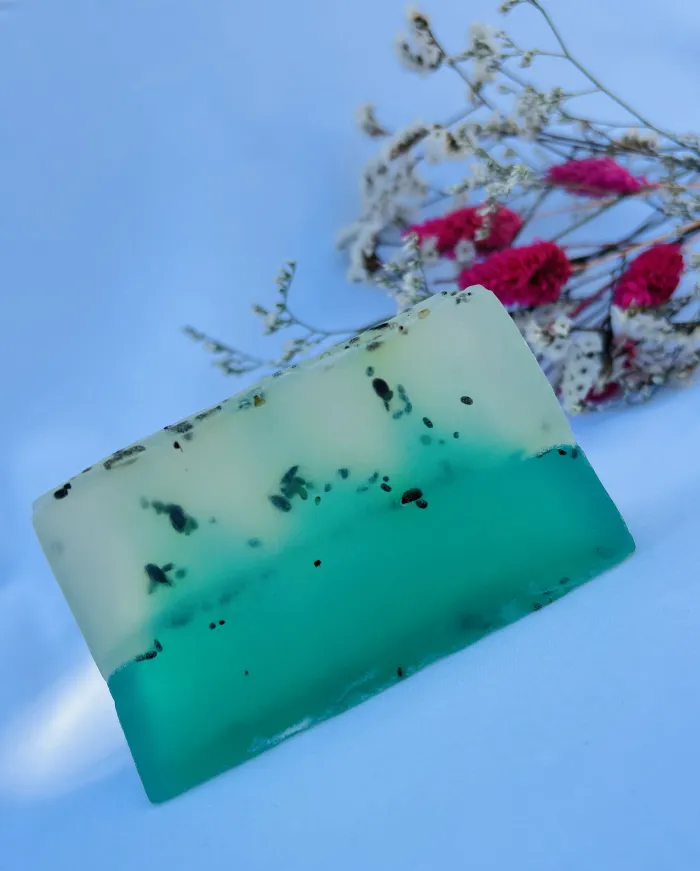 Jabón de glicerina, mix de semillas 🌾