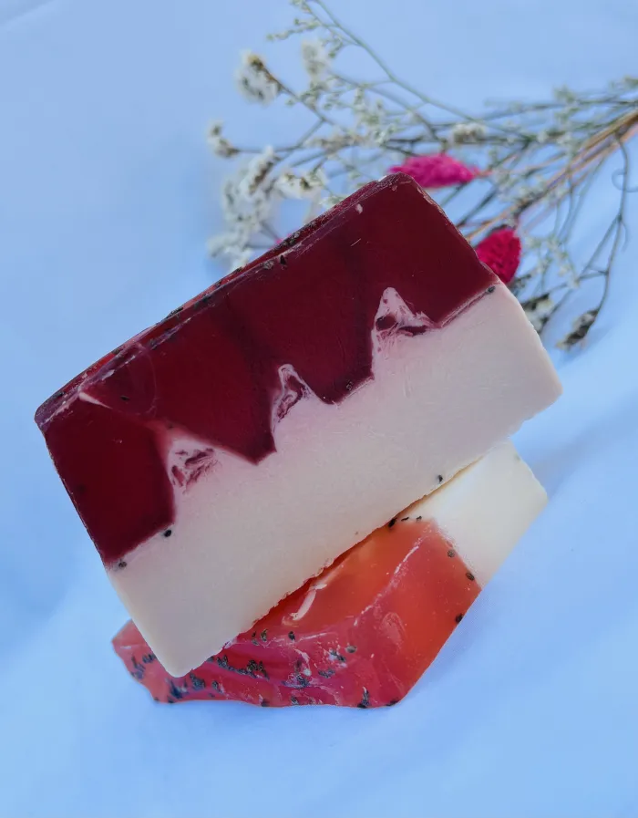Jabón de glicerina, Frutilla 🍓