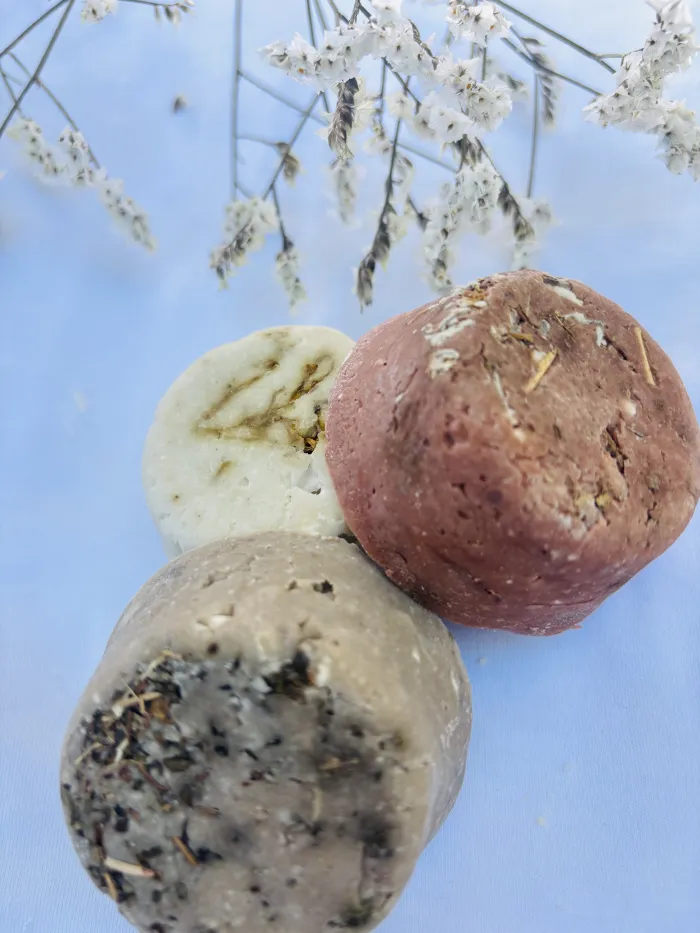 Shampoo Sólido, Menta 🍃 Cabello Graso/Anticaspa 2