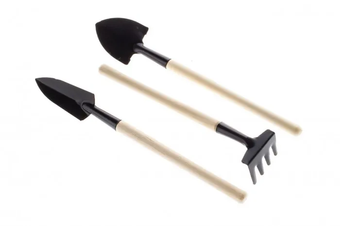 Set de jardín mini x3 - Mango de madera