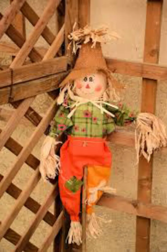 Espantapajaros decorativos para macetas