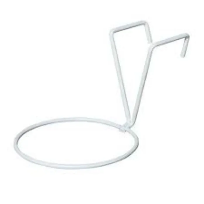 Soporte redondo con gancho para balcón (metal)