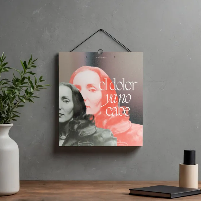 Diseño de poster literario 
