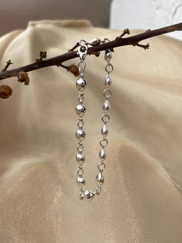 Plata inflada de corazones 2