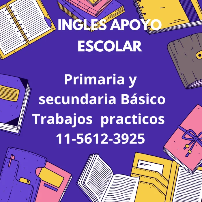 Ingles apoyo escolar  2
