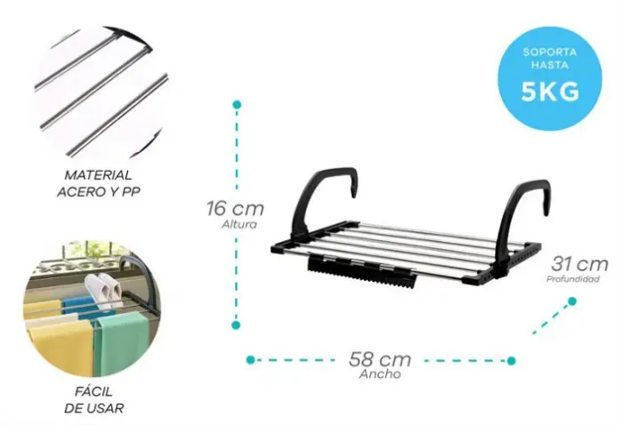 Tender Colgante Plegable 2