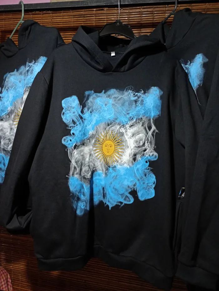 BUZO BANDERA ARG. T XL/2XL/6XL