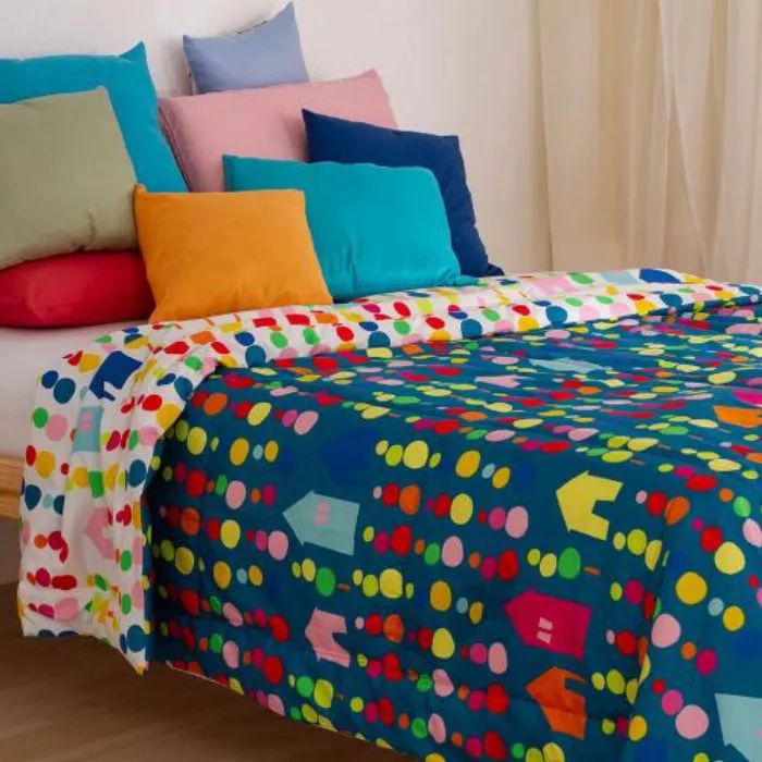 Cover Queen Casa Navy | Agatha Ruiz de la Prada