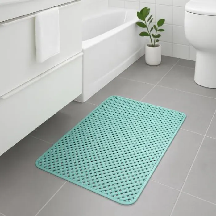Alfombra Pvc Antideslizante | Verde Agua
